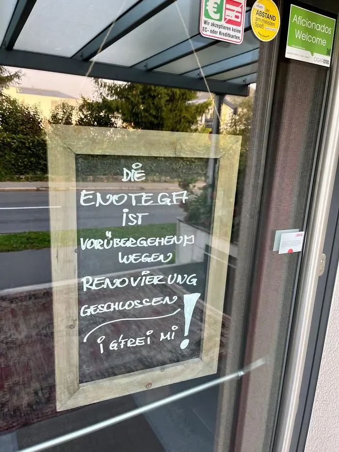Die Enotega hat derzeit geschlossen