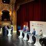 Die Diskussion der Spitzenkandidaten zur Nationalratswahl 2024 im Salzburger Landestheater