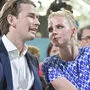 Sebastian Kurz und Susanne Thier sind seit 2023 Eltern eines Kindes