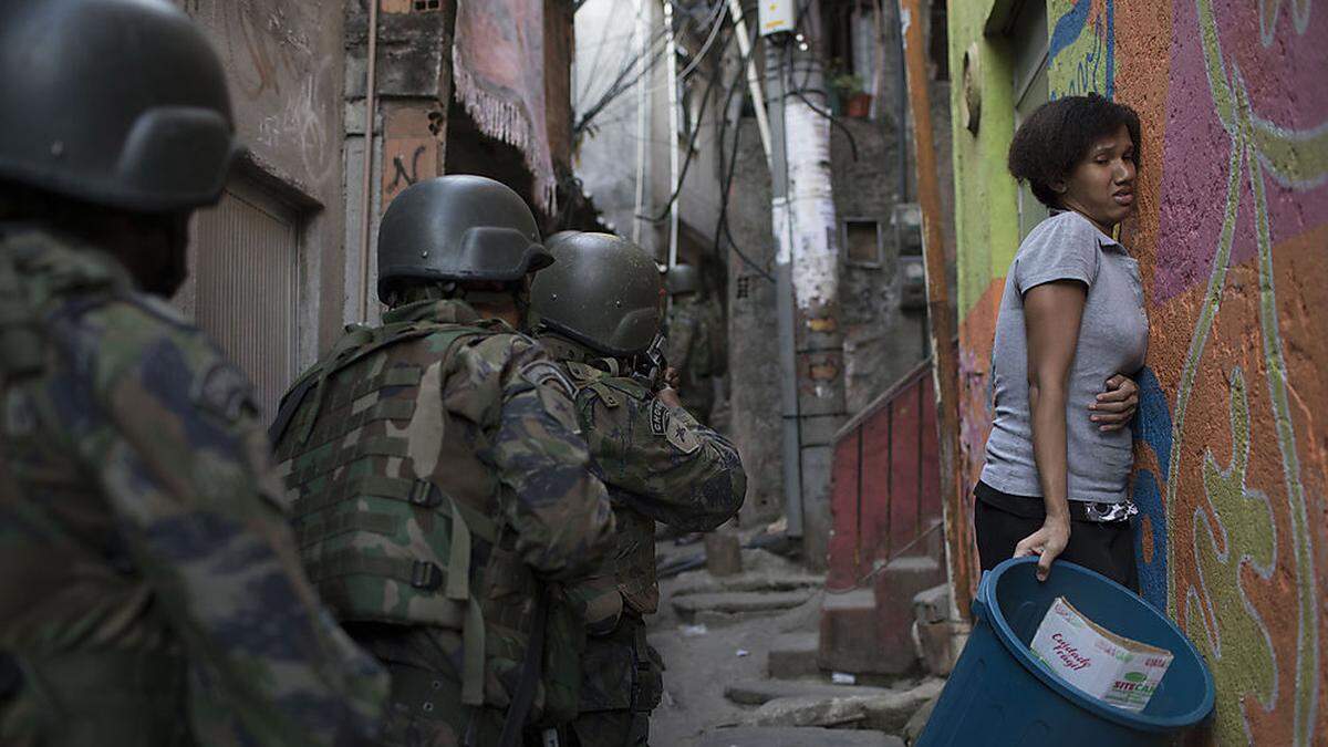 Der Einsatz fand am Samstag in der größten Favela von Rio, Rocinha, statt