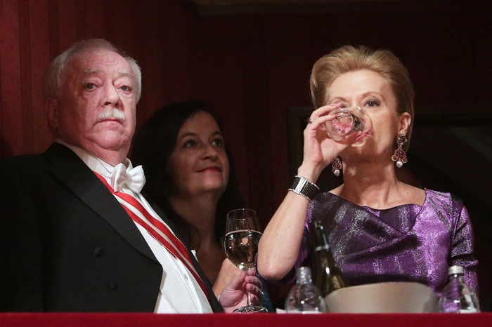Bürgermeister Michael Häupl und Barbara Hörnlein...