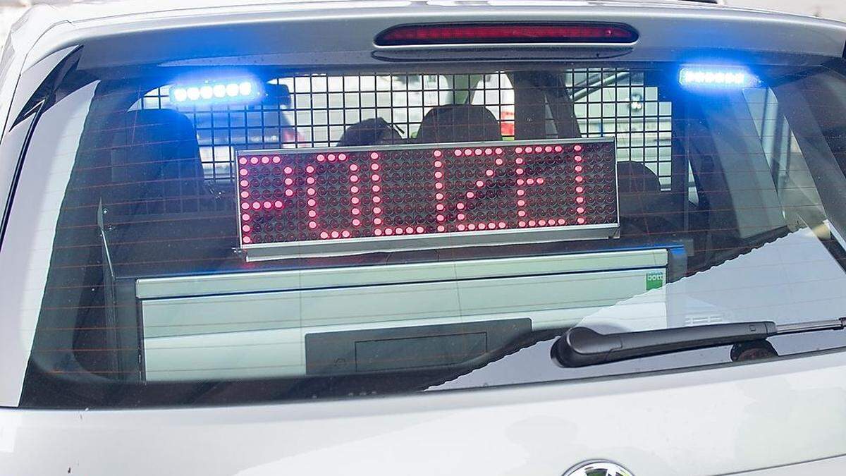 Die Polizei konnte den Fahrzeuglenker in Arnwiesen anhalten