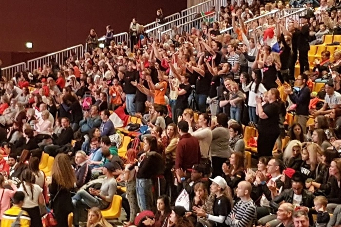 . . . für Ländermatch-Stimmung gesorgt.