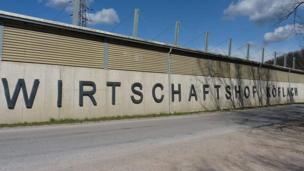 Der Wirtschaftsfhof in Köflach wird zu klein - die Lankowitzer müssen ausziehen