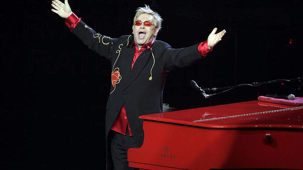 Elton John bei einem seiner Auftritte in Las Vegas 