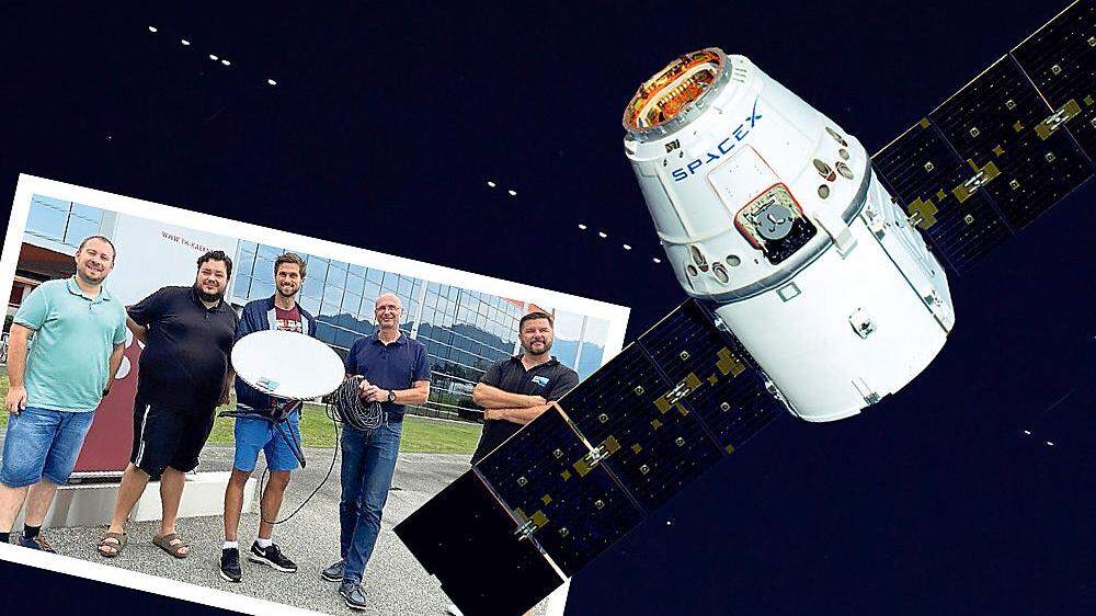 Elon Musks Raumfahrtunternehmen SpaceX bringt die Starlink-Satelliten ins All
