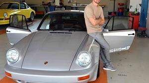 Mechanikermeister Andreas Jung hat &quot;zwei intensive Arbeitsjahre&quot; mit dem Porsche 911 Turbo hinter sich	
