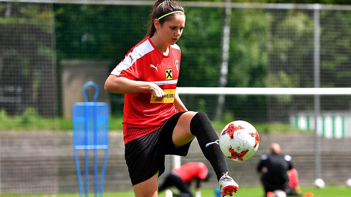 Sarah Zadrazil ist bereits zurück im Teamtraining