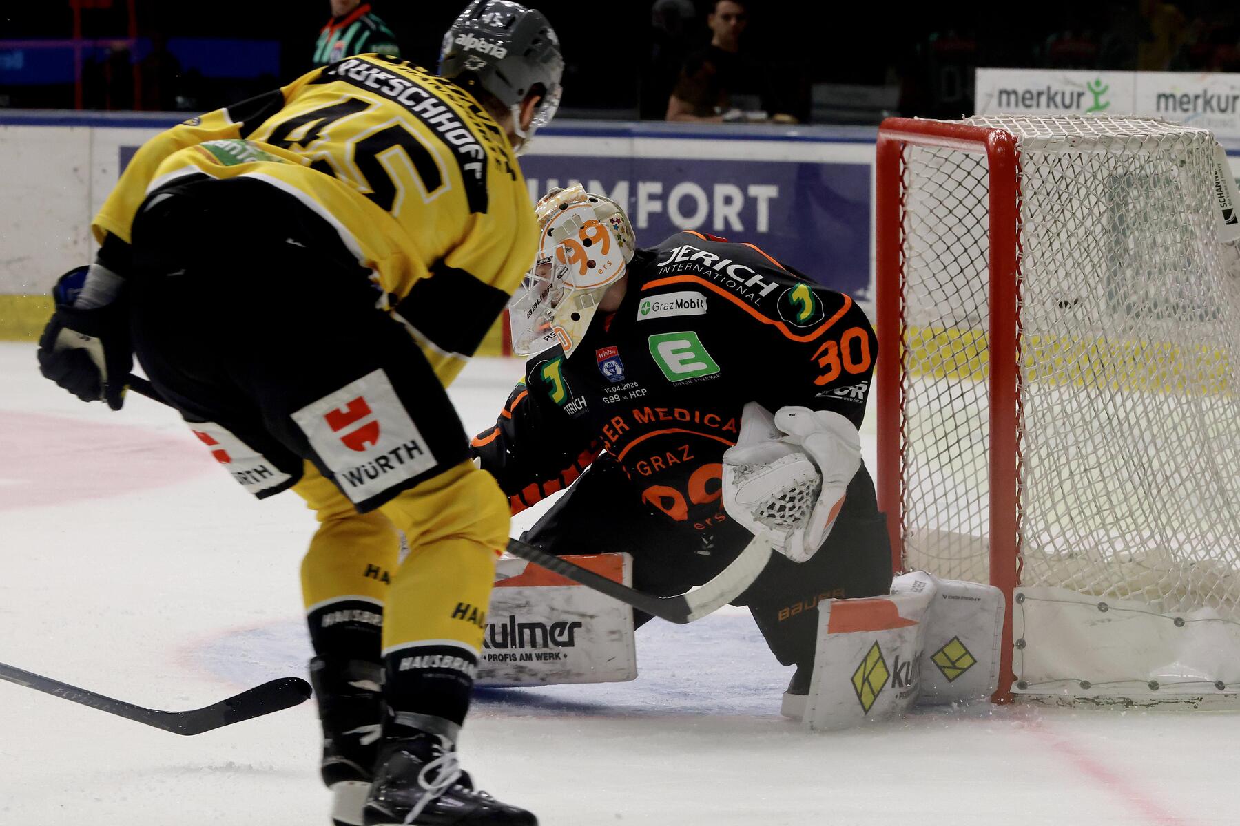 Eishockey-Finale ab 19.45 Uhr live: Die Graz99ers bei Pustertal