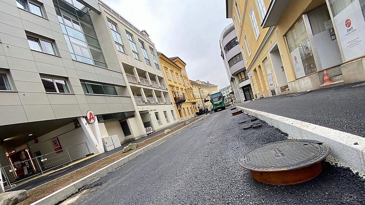 Die Sanierungsarbeiten in der Salmstraße sind abgeschlossen.