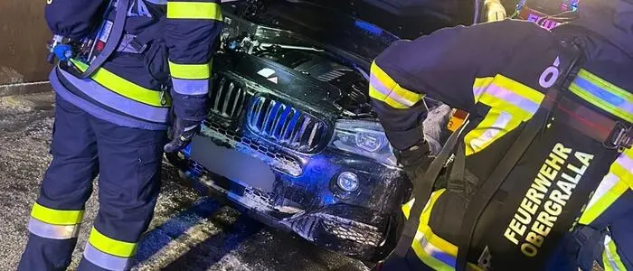 Die Feuerwehr brachte den Brand rasch unter Kontrolle