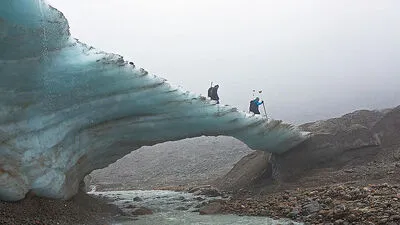 Lieb und Kellerer-Pirklbauer leiten das Messteam am Glockner