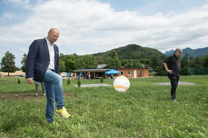 Kärnten-Werber Christian Kresse nimmt Maß