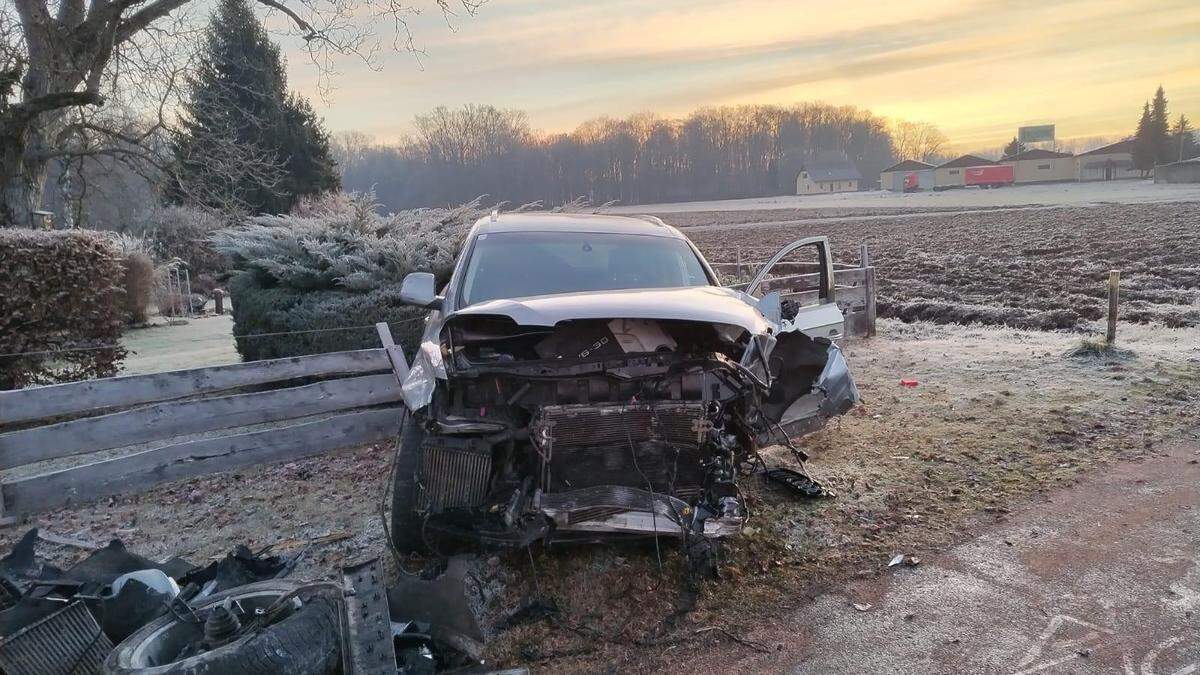 Das Auto wurde abgeschleppt