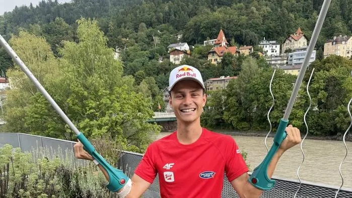 Johannes Lamparter ist schon wieder guter Dinge