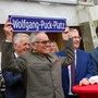 Das offizielle St. Veit ehrte mit Wolfgang Puck den wohl bekanntesten Sohn der Stadt 