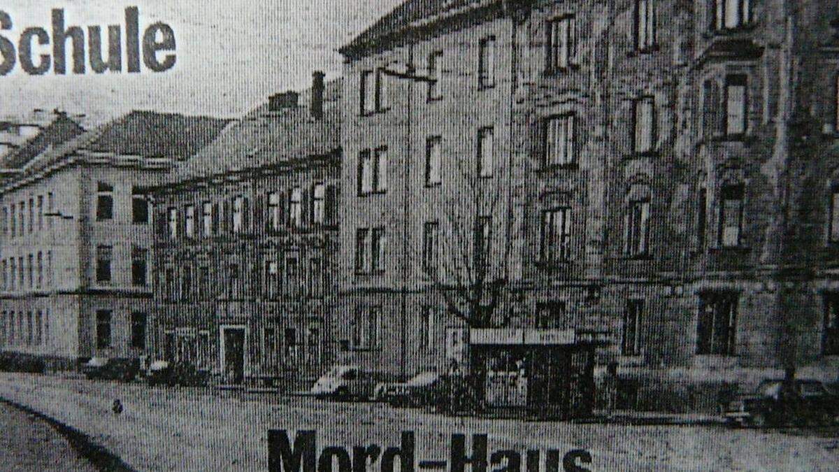 Im Haus Schulgasse 30 – im Akt als „Mord-Haus“ bezeichnet – wurde Johann Fritz erschlagen