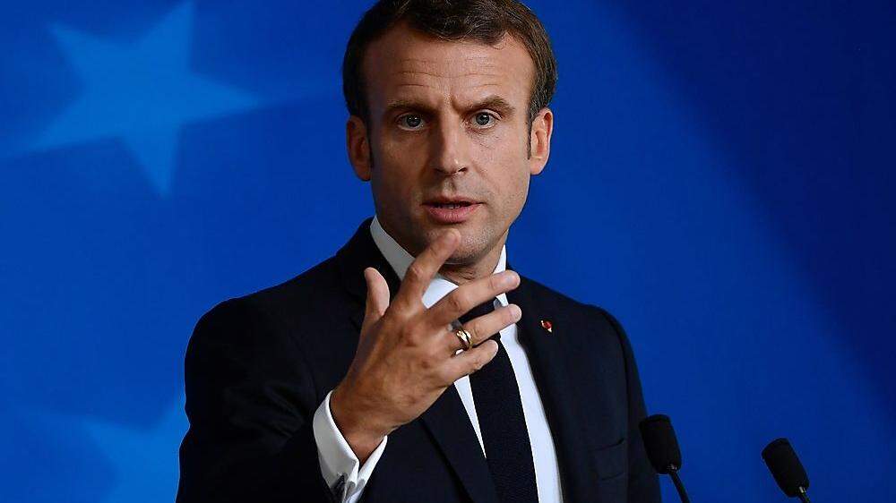 Frankreichs Präsident Emmanuel Macron hatte ein Veto eingelegt. 