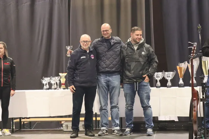 So klingende Namen wie Albert Maria Lamoral Miguel Johannes Gabriel Prinz von Thurn und Taxis (Bildmitte) standen ebenso am Siegespodest der WeinbergerHolz Lavanttal Rallye.