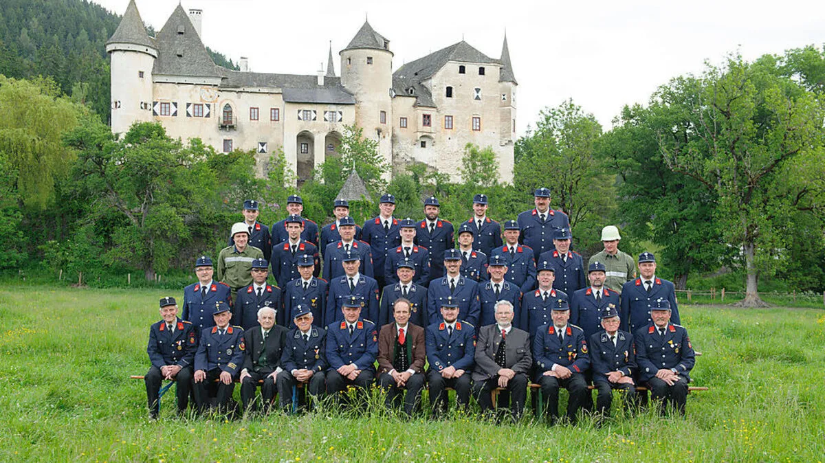 Die aktuelle Mannschaft der Frauensteiner Wehr