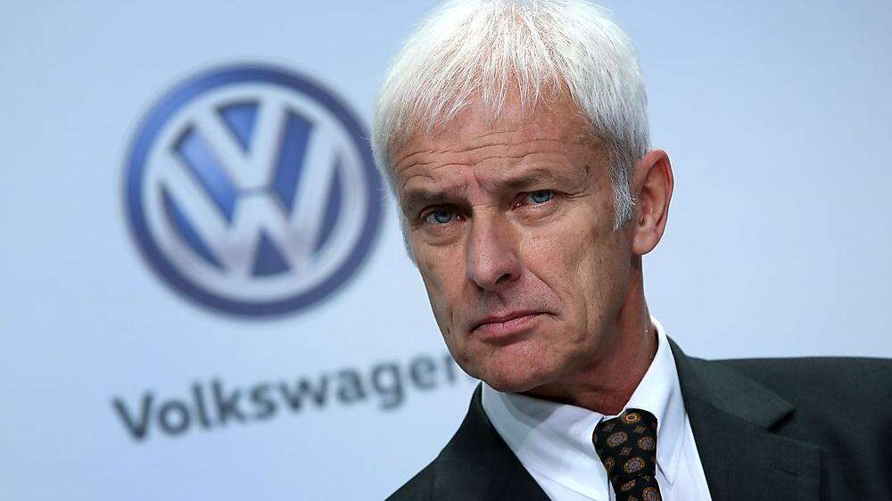 Hat derzeit wenig zu lachen: VW-Boss Matthias Müller