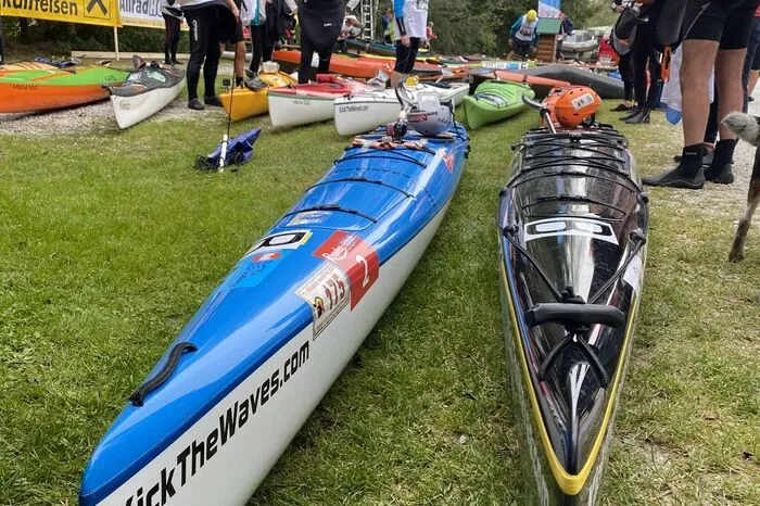 In der Kategorie SUP M über 45 Kilometer paddelte sich Thomas Prohaska vom PSC Leoben auf Platz zwei und Shaun Lancaster ebenfalls vom PSC Leoben auf Platz drei.