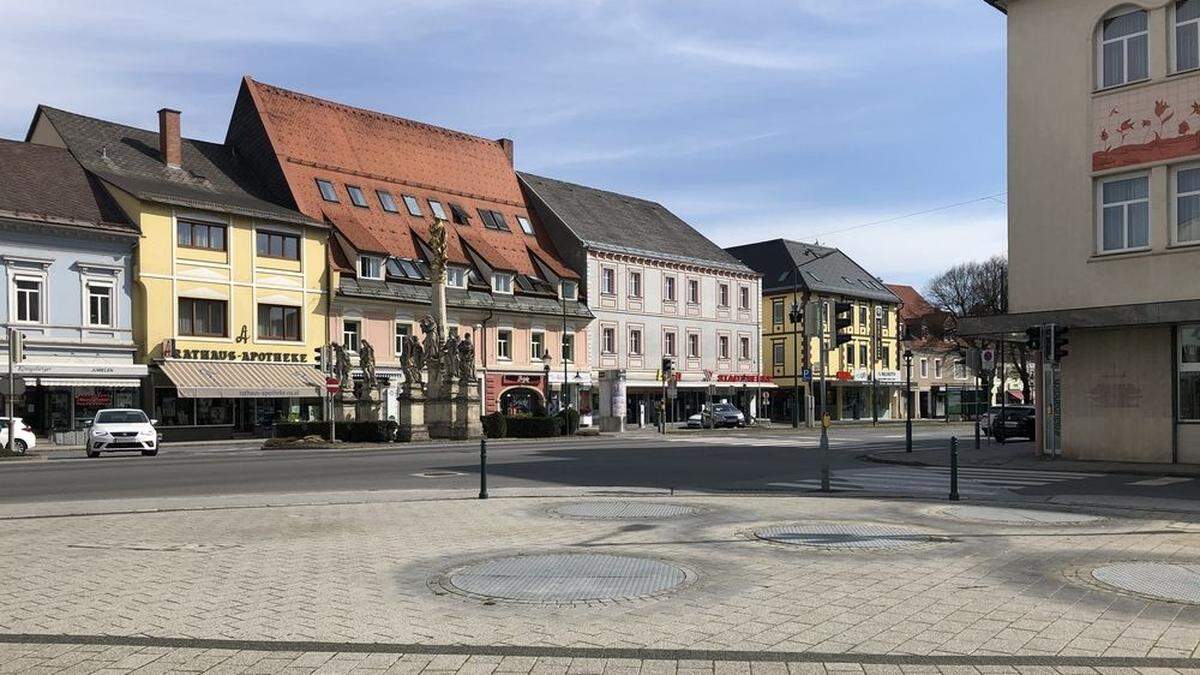 Rot leuchtet der Bezirk Voitsberg auf der Ampel