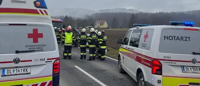 Rettung und Feuerwehr waren vor Ort