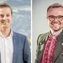 Liegen miteinander im Zwist: Bürgermeister Thomas Reingruber und sein SPÖ-Mandatar Markus Schach