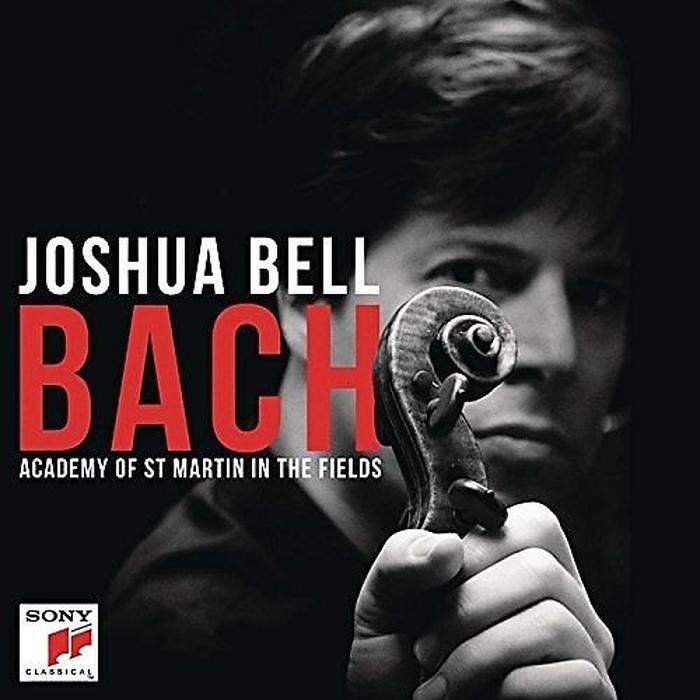 CD-TIPP Joshua Bell: Bach.  Violinkonzerte mit der Academy of St Martin in the Fields. Sony. joshuabell.com 