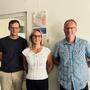 Martin Huber, Gertrud Devich und Thomas Weiskopf weisen auf die Chancen der Pflege bei psychischen Erkrankungen hin	