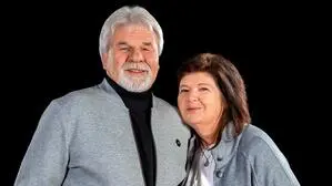 Das glückliche Ehepaar