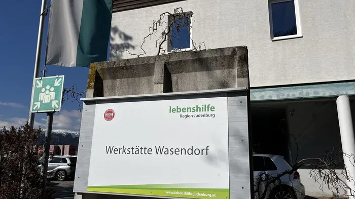 Lukas Schilhan ist in der Lebenshilfe-Werkstätte-Wasendorf als Kunde registriert. Diese bietet derzeit 17 Menschen Ausbildungs- und Beschäftigungsmöglichkeiten. An diesem Standort stehen das Tischler-Handwerk und der Werkstoff Holz im Vordergrund.