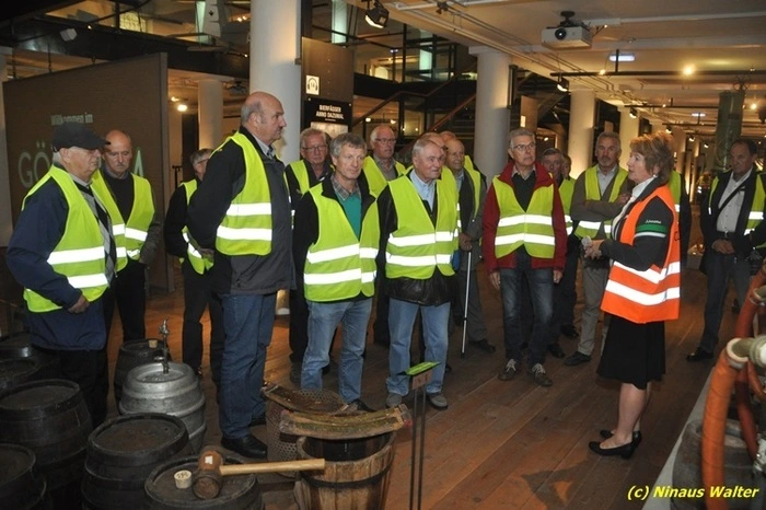 eine Besichtigung der Brauerei Gösser in Leoben-Göss.