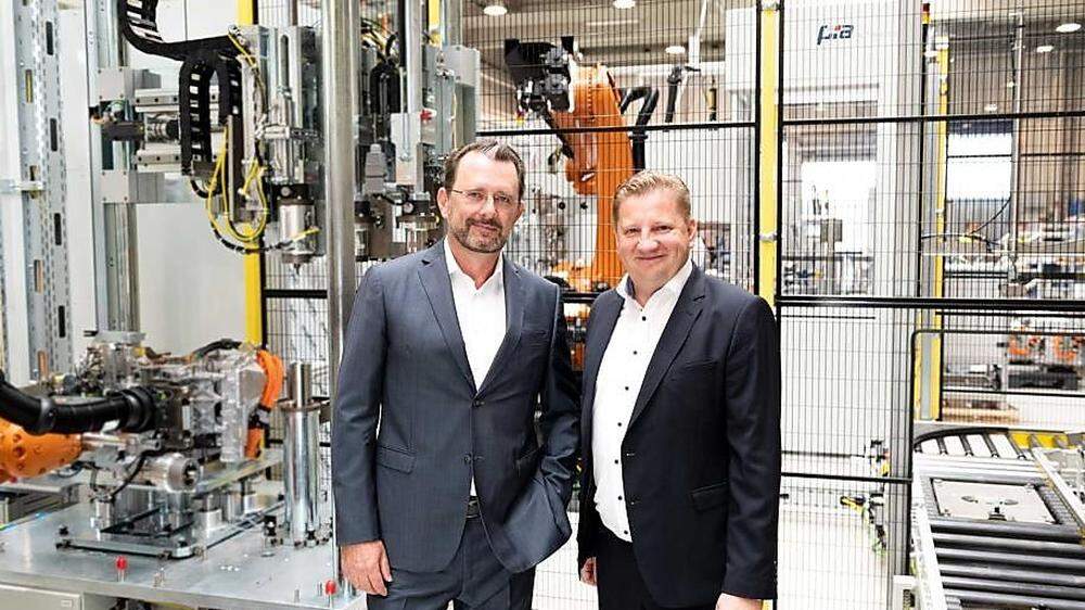 Das neue Management Board der PIA Automation Austria: Nikolaus Szlavik und Norbert Kahr