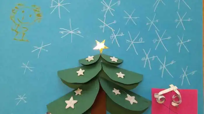 Sarah Streit (11) kommt aus Rottenmann und besucht dort die zweite Klasse der Mittelschule. Auf ihrem Bild hat sie ihre Vorstellung von Weihnachten festgehalten.