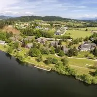 Das Areal des Feriendorfs am Maltschacher See