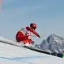 SAALBACH,AUSTRIA,06.FEB.25 - ALPINE SKIING - FIS Alpine World Ski Championships Saalbach 2025, downhill training, men. Image shows Stefan Eichberger (AUT).
Photo: GEPA pictures/ Harald Steiner