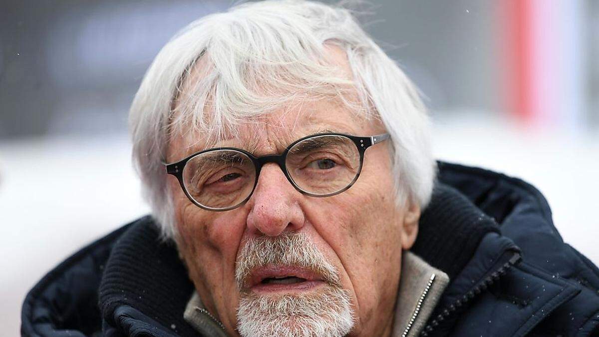 Bernie Ecclestone in Kitzbühel