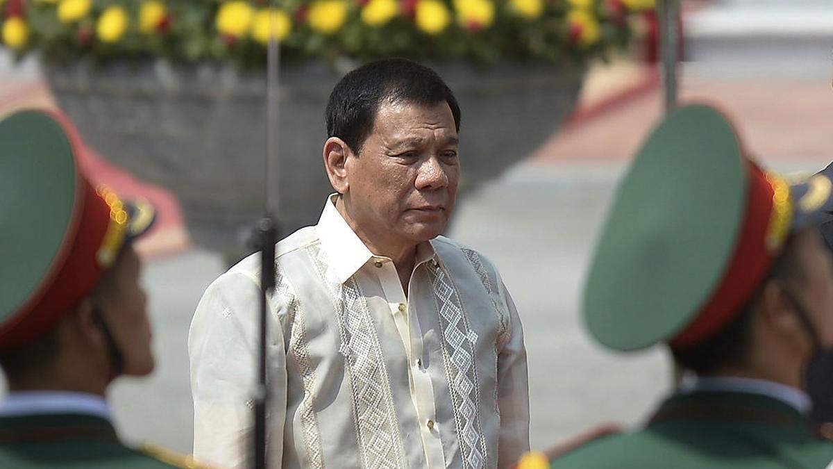 Duterte provoziert regelmäßig mit Beleidigungen und Fauxpas.