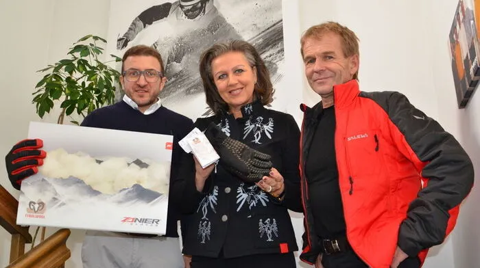 Markus Zanier, Patrizia Zoller-Frischauf und Peter Veider