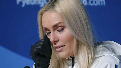 Lindsey Vonn weinte bei der Pressekonferenz