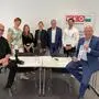 Fotografen-Bundesinnungsmeister Heinz Mitteregger, Andrea Steinkellner und Carina Kapp (BH Murtal), Bezirkshauptfrau Nina Pölzl, WK-Regionalstellenleiter Michael Gassner, Roland Sigmund (digitales Unternehmensservice), WK-Obmann Norbert Steinwidder