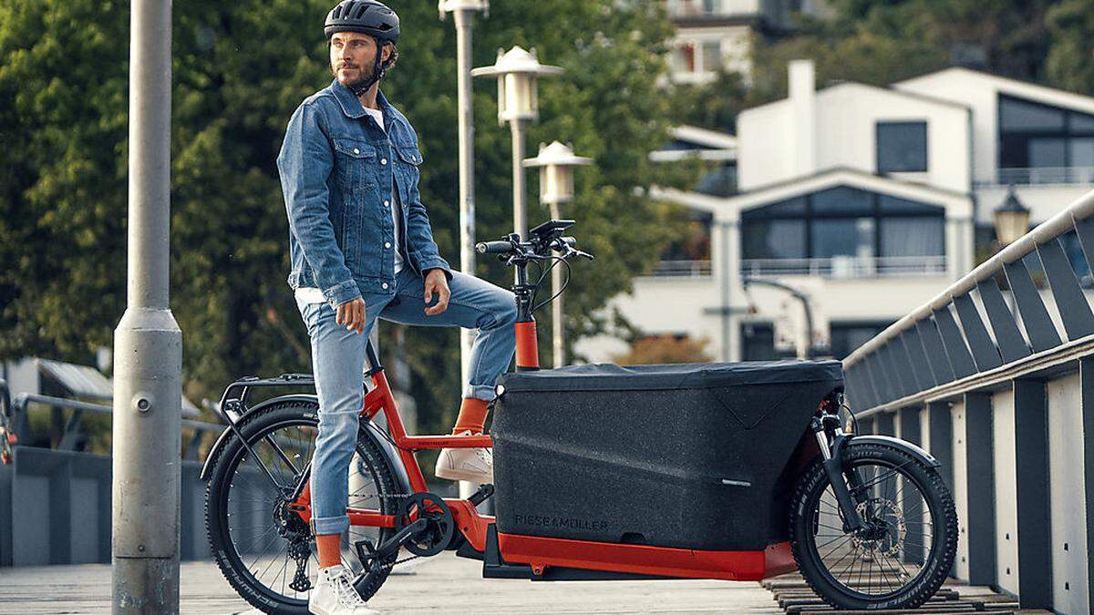 Noch eine Nische, aber stark wachsend. Riese & Müller spezialisierte sich vor zehn Jahren auf Cargobikes