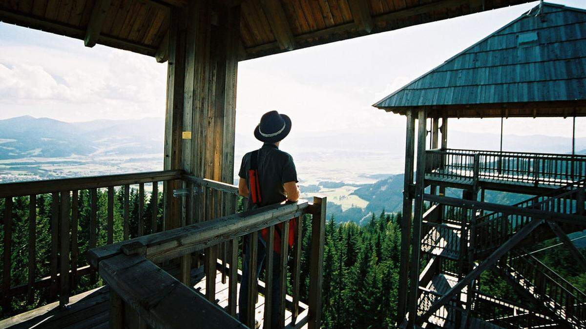 Die Aussicht von den Tremmelberg-Türmen konnte der Wanderer nicht genießen, er verletzte sich kurz vor dem Ziel schwer