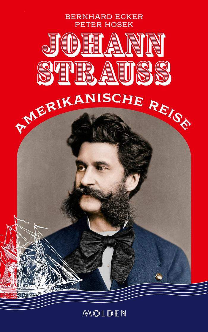 Bernhard Ecker, Peter Hosek. Johann Strauss -  Amerikanische Reise. Molden, 162 S., 26 Euro.