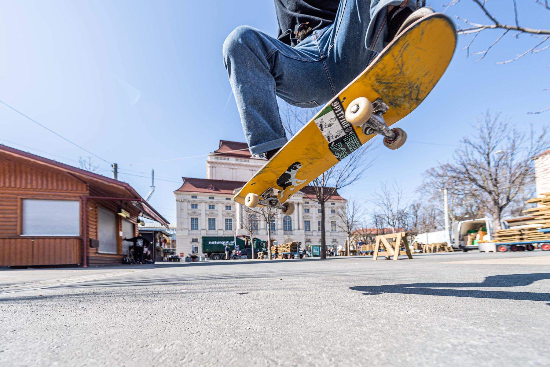 Trickverbot'' in Graz  Verein übernimmt die Strafen für Skater auf Grazer  Plätzen