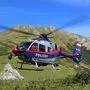 Auch Polizeihubschrauber sind heute bei der Suche wieder im Einsatz (Sujetbild)
