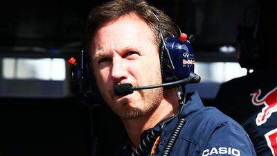 Red-Bull-Teamchef Christian Horner wirkt nachdenklich