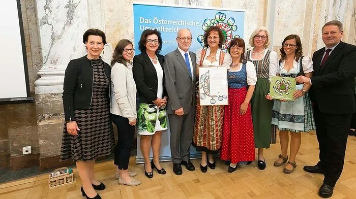 Die Verleihung des Umweltzeichens in Wien